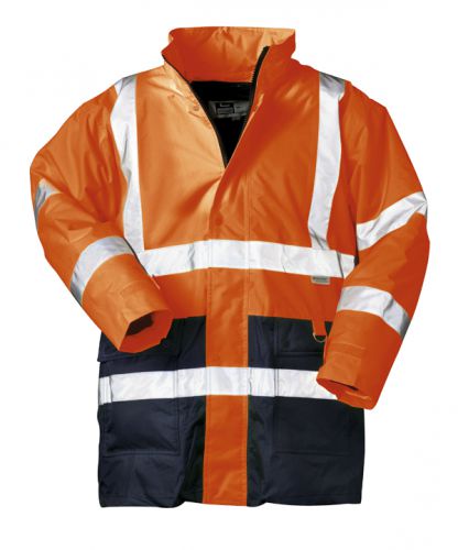 2 in 1 Warnschutz-Parka ALEXANDER orange