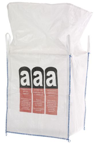Big Bag 90x90x110 cm fr asbesthaltige Abflle mit Einfllschrz