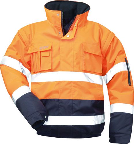 Pilotjacke, fluoreszierend/marine abgesetzt OTTO