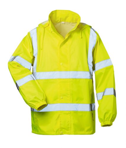 Warnschutz Regen-Jacke mit Kapuze  ONNO