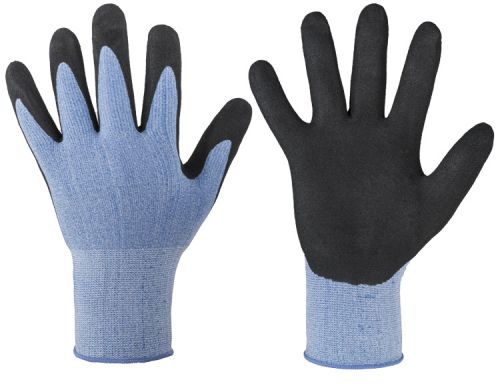 Handschuhe PORTLAND Micro-Nitrilschaum, gesandet, schwarz