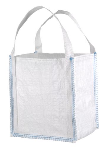 Mini Big Bag 40x40x45 cm, 2 Hebeschlaufen, geschlossener Boden wei