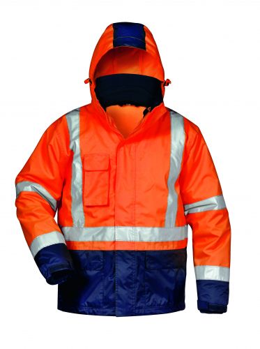 UDO 3in1 Warnschutzjacke Orange/Marine Safestyle