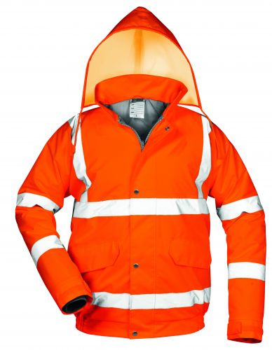 EUGEN Warnschutz Pilotjacke Orange Safestyle