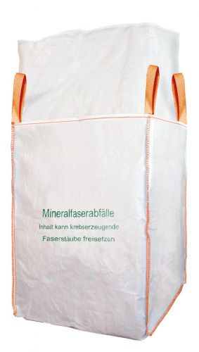 BigBag Mineralwolle / 4 Hebeschlaufen / 90x90x120cm