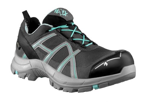 HAIX BLACK EAGLE Safety 40.1 Ws / LOW GREY/MINT / S3-Schuh / Damenmodell