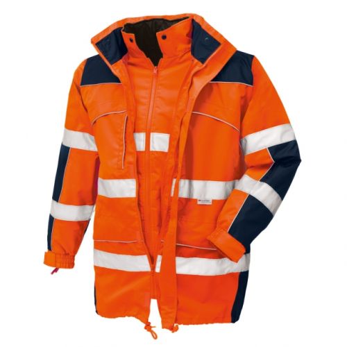 Warnschutz-Parka TORONTO / texxor / leuchtorange