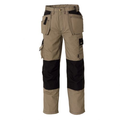 Canvas Bundhose  PANAMA / texxor / khaki-schwarz