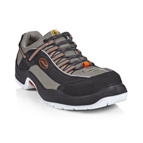 TeamStar 5204 / ruNNex / Sicherheitshalbschuhe / schwarz-grau-orange