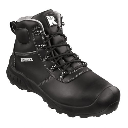 TeamStar 5310 / ruNNex / Sicherheitsschnrstiefel / schwarz-grau