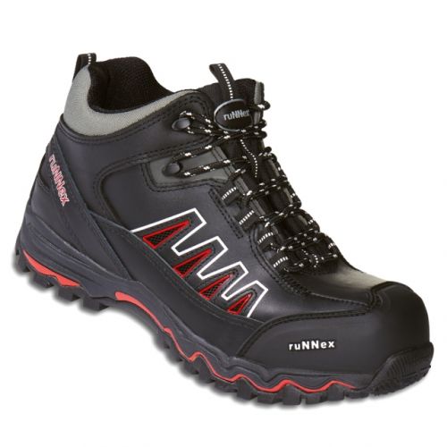 LightStar 5321 / ruNNex / Sicherheitsschnrstiefel / schwarz-rot