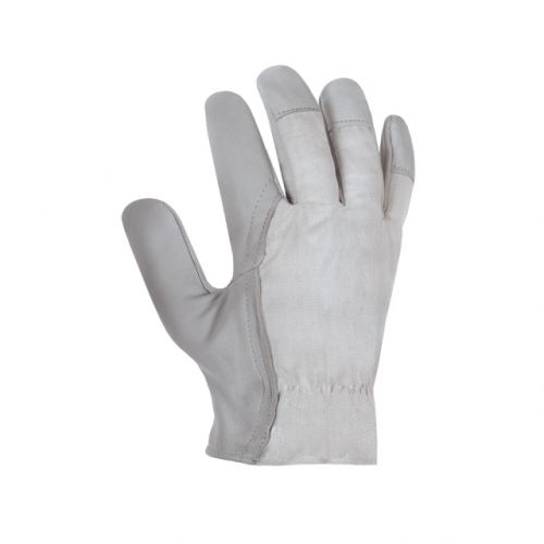 Handschuhe mit KRPERRCKEN / texxor / natur-grau