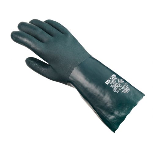 Chemikalienschutz-Handschuh PVC / texxor / 27cm Lnge / grn