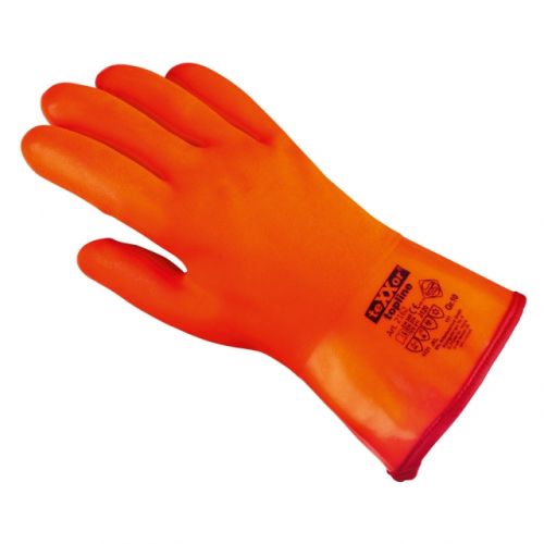 Winterhandschuh PVC / texxor / 2162 / leuchtorange