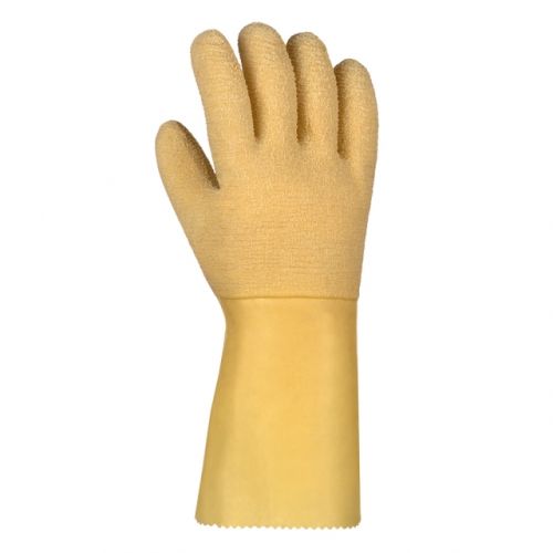 Universalhandschuh LATEX VOLLBESCHICHTET / texxor / gelb