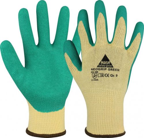 Montagehandschuh NEOGRIP Green / HaseSafety / 402650