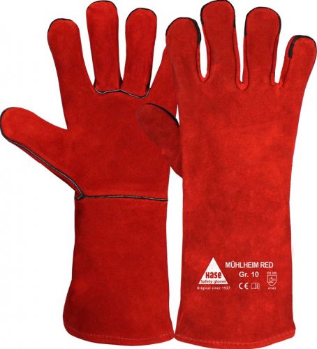 Schweierhandschuh MHLHEIM RED / HaseSafety / 301000