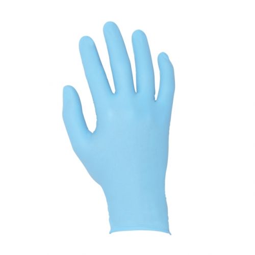 Nitril-Einweghandschuhe ungepudert texxor blau