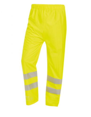 KLAAS Multinorm PU-Regenbundhose fluoreszierend gelb