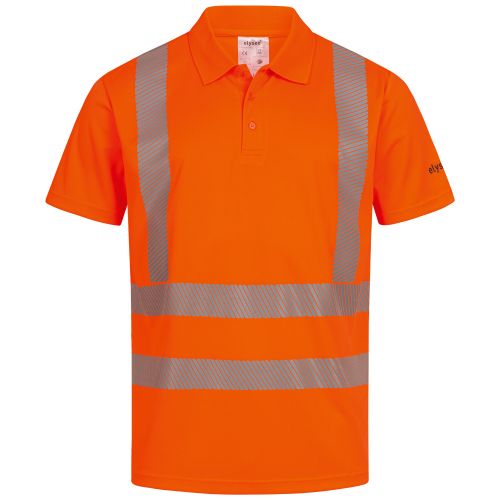 HAVELTE UV- und Warnschutz Polo-Shirt orange