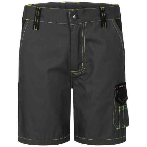 BONNO Twill-Kindershorts grau/schwarz