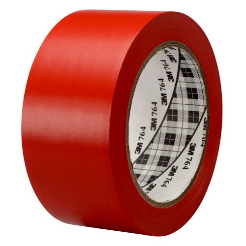 Scotch Weich-PVC-Klebeband 764i Rot, 50 mm x 33 m, 0.125 mm