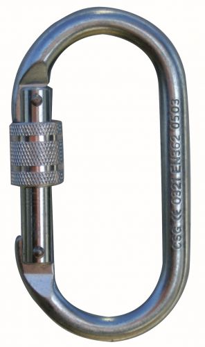 3M DBI-SALA • AJ501 Schraubkarabiner • Stahl Gre 17 mm