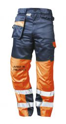 orange Warnschutz-Pilotenjacke GUSTAV, von elysee