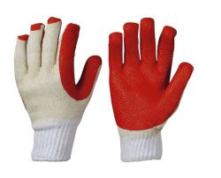 Latex beschichtete Handschuhe SUPERGRIP, Mittelstrick, Standard-Qualitt