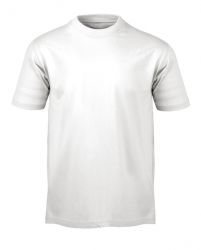 T-Shirt ULRICH wei, Einlaufsicher