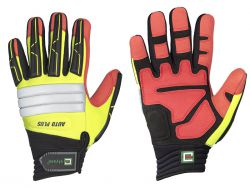 Handschuhe SLATER elysee gelb / rot / schwarz