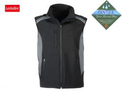 Softshell-Weste „Vesuv“ schwarz/grau