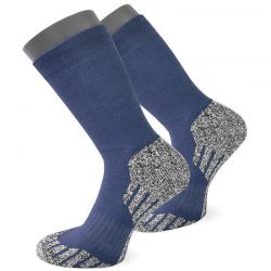 „COOLMAX ®  Trekking-Socken” grau/marine