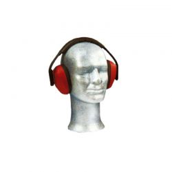Gehörschutz-Kapsel rot