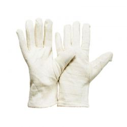 Baumwoll-Jersey Handschuhe / extra schwere 920g