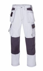 Canvas-Bundhose PANAMA / texxor / wei-grau