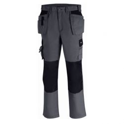 Canvas-Bundhose PANAMA / texxor / grau-schwarz