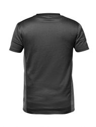 VIGO Funktions - T-Shirt Elysee dunkelgrau / hellgrau abgesetzt