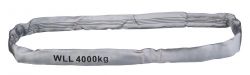 Einweg-Hebeband 1000kg / DIN 60005 / Grau TECTOR