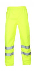 Warnschutz-Regenbundhose / Neongelb