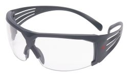 Schutzbrille / Secure Fit 600 / Grauer Rahmen / klar