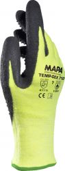 Temp-Dex 710 / Handschuhe Nitril / Noppen gelb / Mapa