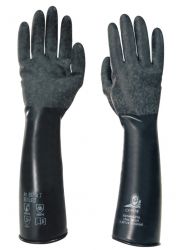 Butoject 897 / Handschuhe Butylkautschuk schwarz / 1 Paar