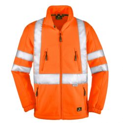 Fleece-Jacke SEATTLE / PROTECT Workwear / leuchtorange
