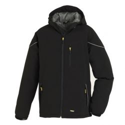 Winter-Softshell-Jacke VAIL / texxor / schwarz