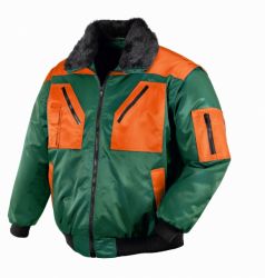 Pilotjacke OSLO / texxor / grn-orange