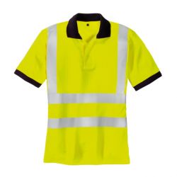 Warnschutz Polo Shirt SYLT / texxor / leuchtgelb