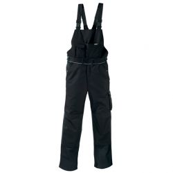 Canvas-Latzhose 320g/m2 / AMAZONAS / texxor / schwarz