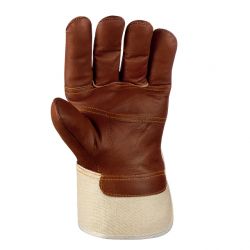 Mobelleder-Handschuhe / BRAUNE FARBEN / texxor / braun