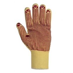 Mittelstrickhandschuh ARAMID-Faser / texxor / Noppen